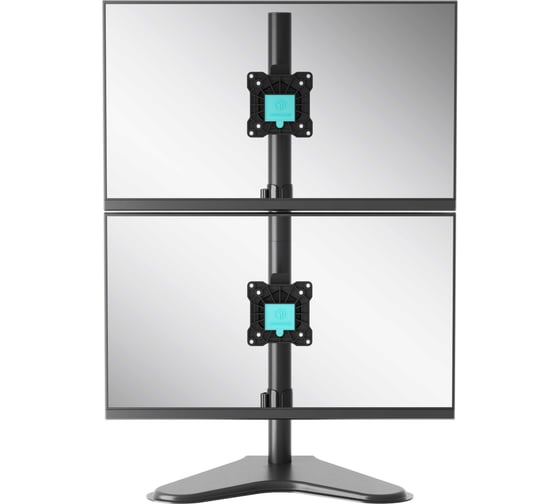 Настольный кронштейн для двух мониторов 13-32 дюймов ONKRON Black D208FS 1