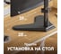 Кронштейн для двух мониторов 13"-34" настольный ONKRON D208FS 13
