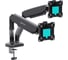 Настольный кронштейн для двух мониторов 13-32 дюймов ONKRON G160 Black G160B 1