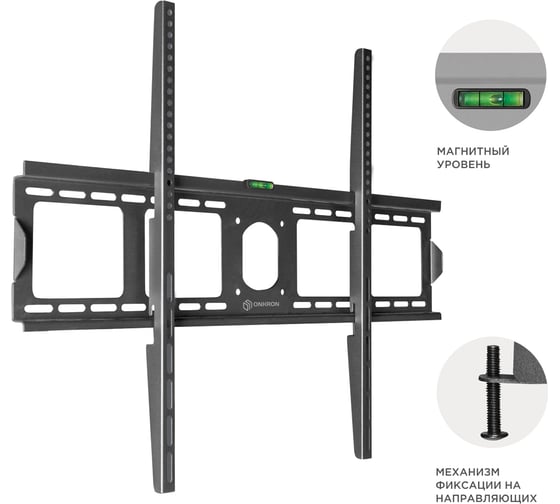 Фиксированный кронштейн для телевизора 55-100 ONKRON Black UF4