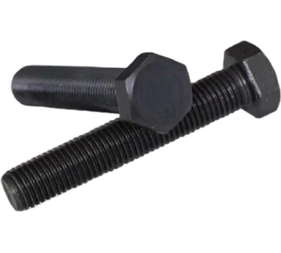 Болт Море-Метизов DIN 933, оксид, кл.пр. 12.9, M16х55 мм, 2 шт. BOLT93316552M
