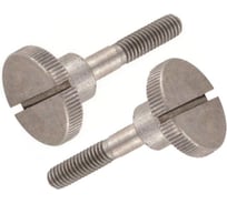 Винт ЦКИ DIN465 М4x12 с накаткой A1 2 шт. 49881