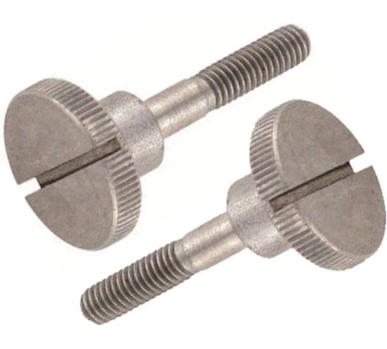 Винт ЦКИ DIN465 М4x12 с накаткой A1 2 шт. 49881