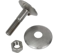Болт ЦКИ DIN15237, М8x50, с гайкой и шайбой норийный, 3.6 Б/П, 2 шт 4780919