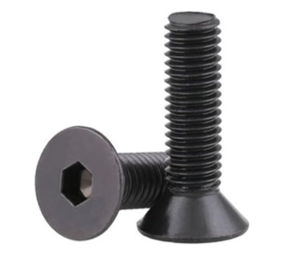 Винт ЦКИ DIN7991, М12x80, 10.9, ОКС, HEX 8.0, 2 шт 5044019