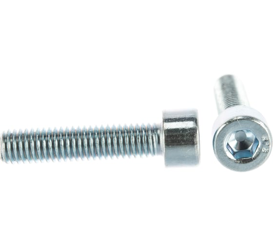 Винт КРЕП-КОМП с внутренним шестигранником, цинк, DIN912, 12x75 мм, полная резьба, фасовка 40 шт. вш1275фрп 1