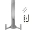 Крючок мебельный трехрожковый Kerron матовый хром KR-0340-SC 3