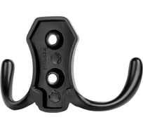 Мебельный крючок KERRON матовый черный KR 0020 BL
