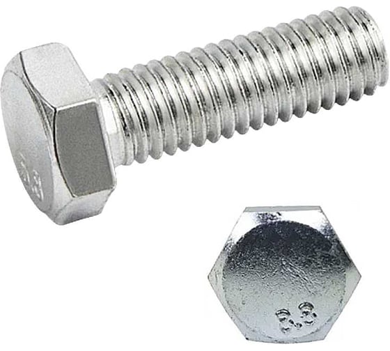 Болт высокопрочный 23 Болта М10x25 ОЦ к.п. 8.8 DIN933 10 шт. А02001002533028