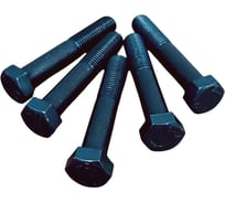 Болт высокопрочный 23 БОЛТА М16x140 мм, DIN931, к.п.12.9 черный ,2 шт П0000024875