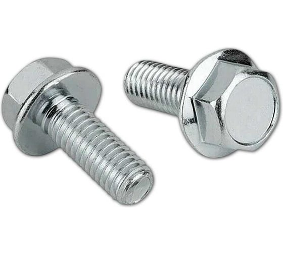 Болт 23 Болта М6x16 с фланцем к.п. 8.8 ОЦ DIN6921, 200 шт. 8869210616ф200 1