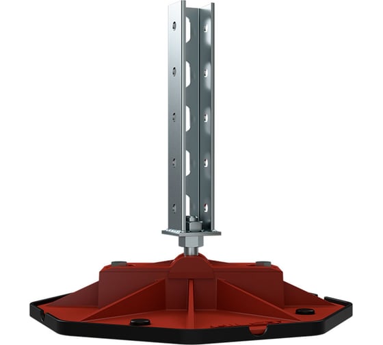Кровельная опора HILST PLATFORM MV 345х345х55 мм с антивибрационным ковриком, 1 шт. HLRS