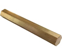 Пруток латунный ЛС59-1 шестигранный S13, длина 100 мм HG 1895564