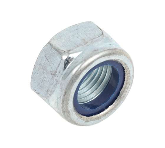 Гайка 23 Болта с полимерной вставкой, к.п. 8, М12x1,25, ОЦ, DIN985, 2 шт. ОФ004824