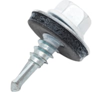 Саморез кровельный 23 Болта 5,5x19 мм, сигнально-белый RAL9003, 50 шт. B03105501993K07