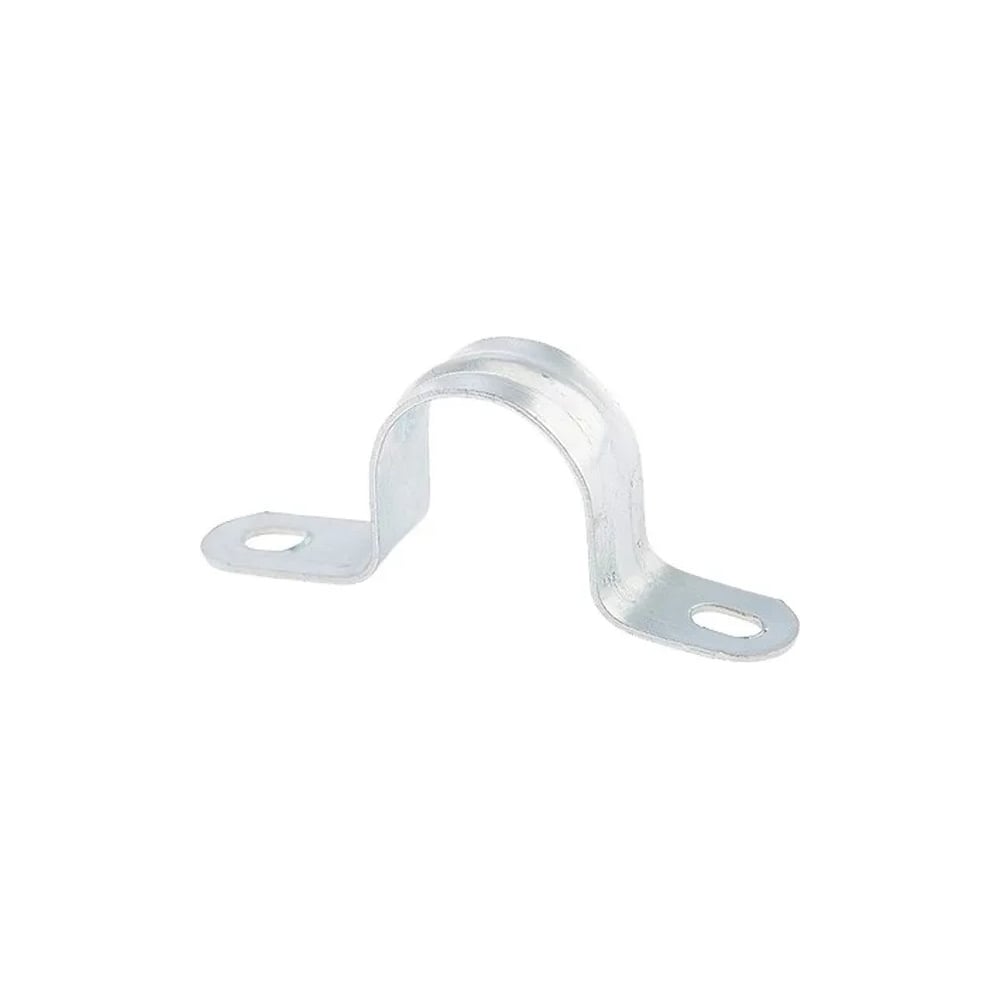 Скоба металлическая 23 Болта двухлапковая, 8-9 мм, для кабеля, 10 шт ...