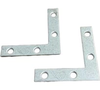 Уголок оконный 23 Болта 50x50x10 мм, ОЦ, для соединения рамы, 4 шт. РК000006855