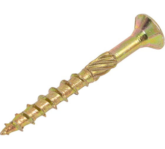 Саморез по дереву 23 Болта потайной, Torx, 5x45 мм, ЖЦ, 20 шт. скт545ф20 1