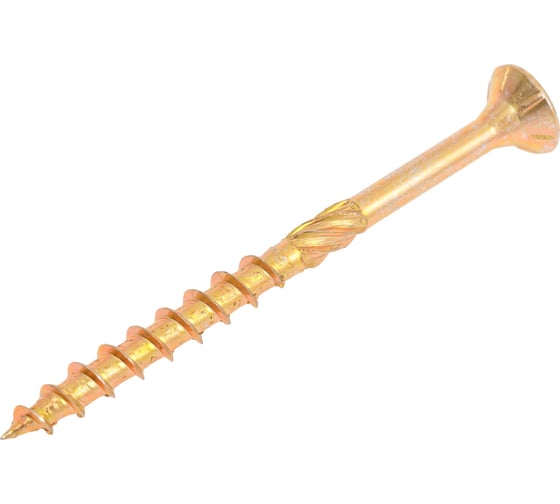 Саморез по дереву 23 Болта потайной, Torx, 4x50 мм, ЖЦ, 50 шт. сдт450ф50