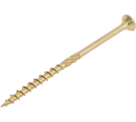 Саморез по дереву 23 Болта потайной, Torx, 5x80 мм, ЖЦ, 50 шт. скт580ф50