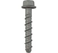 Шуруп для бетона Rusconnect PBW 06050 6x50 мм 7,5x50 мм, шестигранная головка с прессшайбой 100 шт. RUSPERT 2 серые 710605