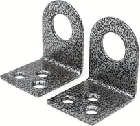 Проушина Трибатрон большая гнутая 40x90 серебряный антик 88744