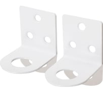 Проушина Трибатрон большая гнутая 40x90 белая 88742