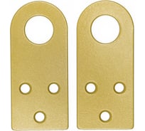 Проушина Трибатрон большая 40x90 золотой металлик 88420