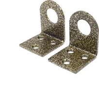 Проушина Трибатрон большая гнутая 40x90 бронзовый антик 88386