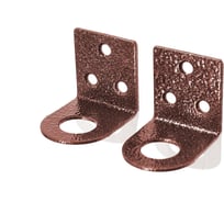 Проушина Трибатрон большая гнутая 40x90 медный антик 88423