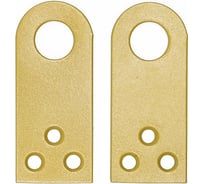 Проушина Трибатрон малая 30x70 золотой металлик 88363