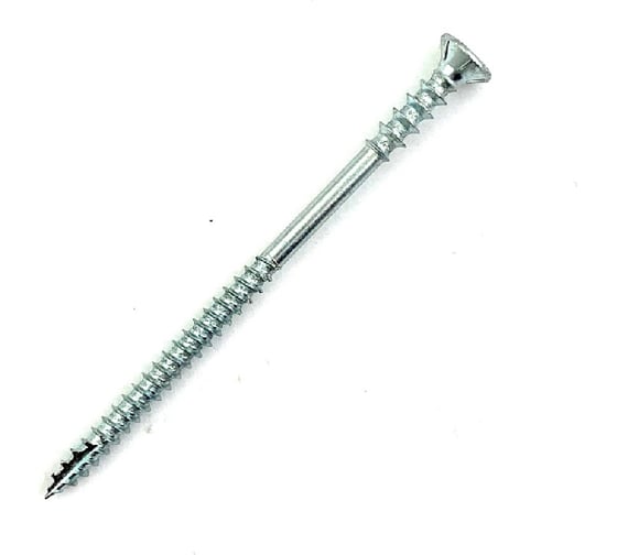 Шуруп дистанционный Rusconnect WDS 06080 6x80 мм, потайная головка TORX 200 шт. Белый цинк 390608 1