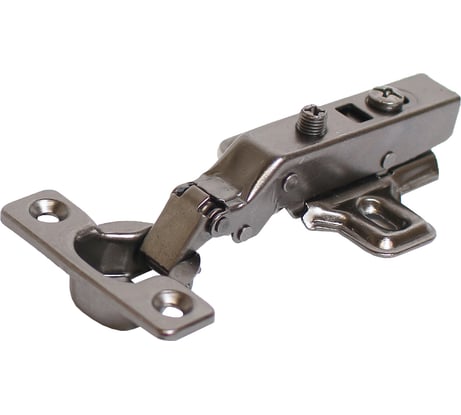 Петля мебельная StahlBuro D26 Clip-on 2 шт, черная, мини полунакладная с доводчиком 16345