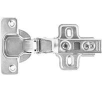 Петля мебельная StahlBuro 1110 Clip-On 2 шт, хром, полунакладная с доводчиком 15907