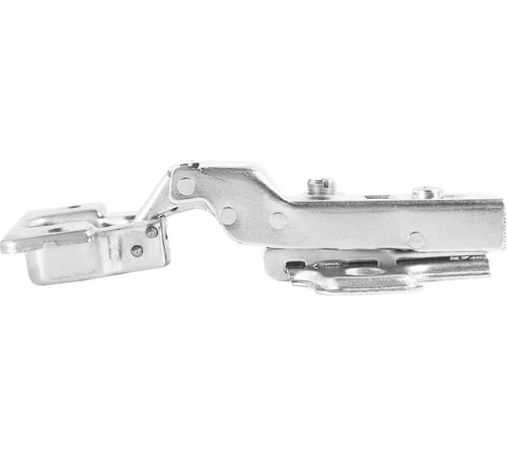 Петля мебельная StahlBuro 1110 Clip-On 2 шт, хром, полунакладная с доводчиком 15907