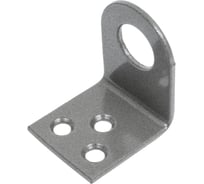 Проушина малая Трибатрон гнутая, 30x70, алюминиевый металлик 88748