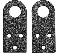 Проушина малая Трибатрон 30x70 серебряный антик 88383