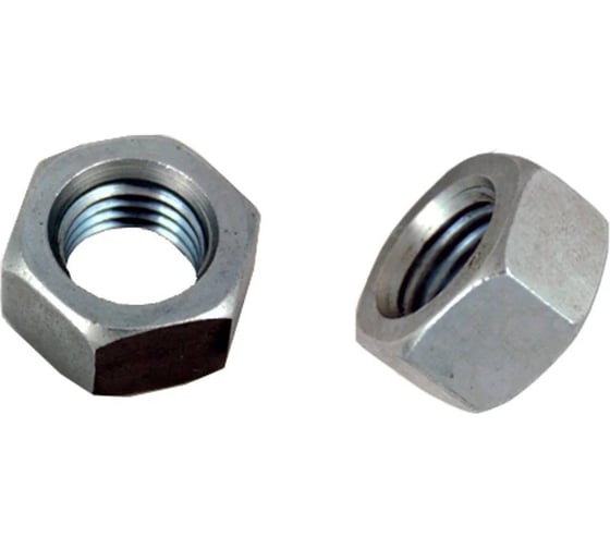 Гайка ЦКИ DIN934 М10x1.25 шестигранная 8 б/п SW 17 10 шт. 2368219 1
