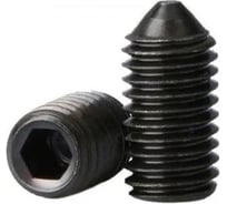 Винт установочный ЦКИ DIN914 М6x25 45H окс HEX 3.0 10 шт. 5717109