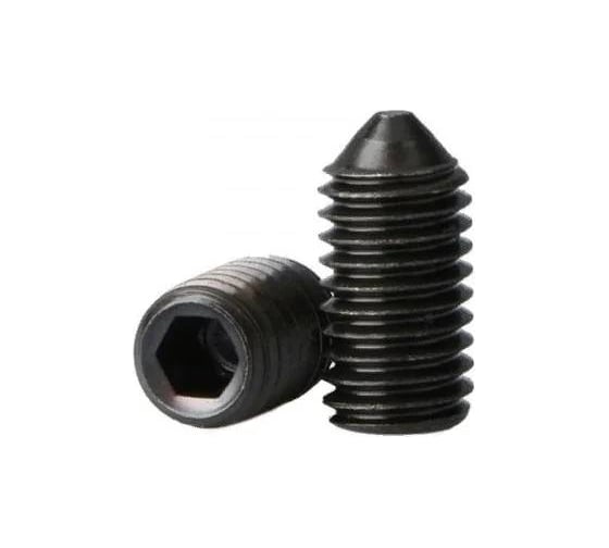 Винт установочный ЦКИ DIN914 М10x12 45H окс HEX 5.0 10 шт. 3572109 1