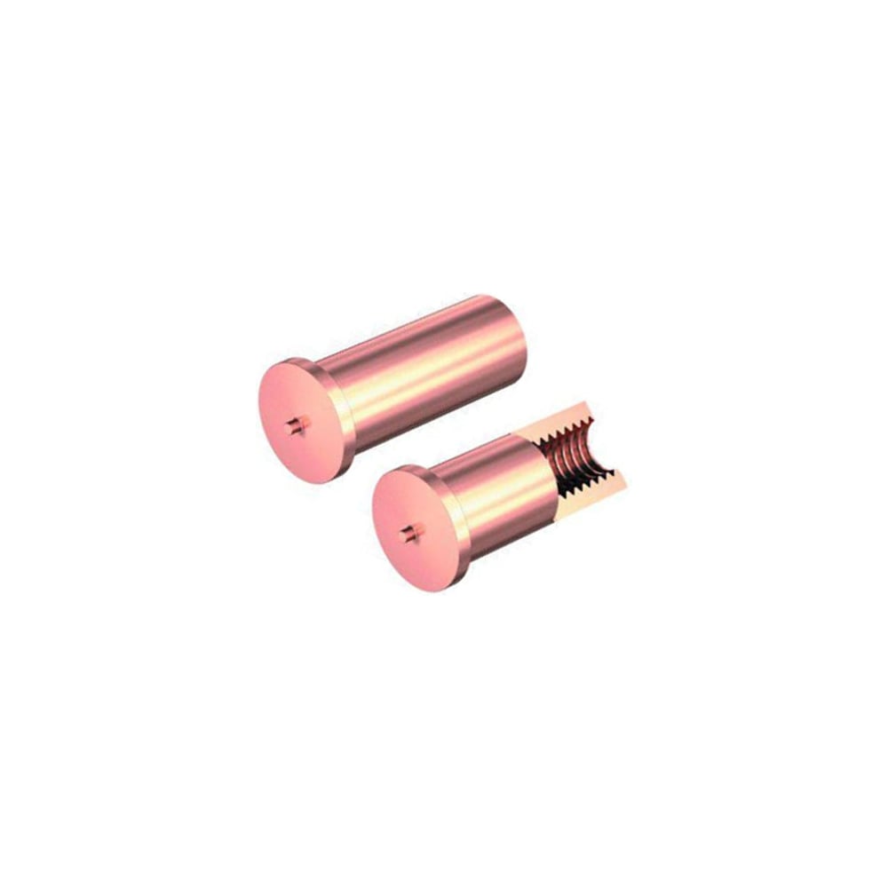 Втулка приварная резьбовая ЦКИ 6x10 М4, Cu, 2 шт 5359119 - выгодная ...