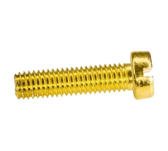 Винт ЦКИ DIN84, М4x45, лат., SL 6.5x1.2, 5 шт 2066719