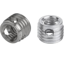 Вставка резьбовая короткая ЦКИ ART.88307 ENSAT SB, М6x10x8, ЦЖ, 2 шт 5310319