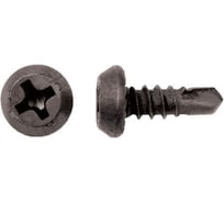 Саморез STARFIX 3.5x9.5 мм, для лист. металла, фосфат, со сверлом, 1000 шт. в карт. уп. SMC1-83827-1000