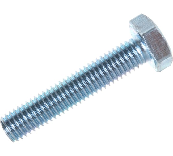 Болт STARFIX М18x80 мм, шестигр., цинк, кл.пр. 5.8, DIN 933, 20 кг SM-25533-20 1
