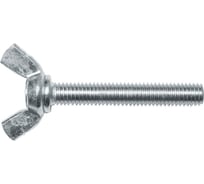 Винт STARFIX М6x20 мм, барашковый, цинк, DIN 316, 4 шт. в зип-локе SMZ1-48808-4