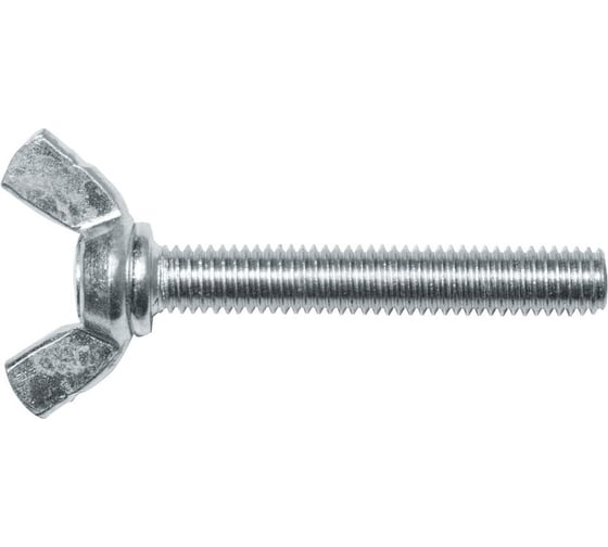 Винт STARFIX М6x20 мм, барашковый, цинк, DIN 316, 4 шт. в зип-локе SMZ1-48808-4 1