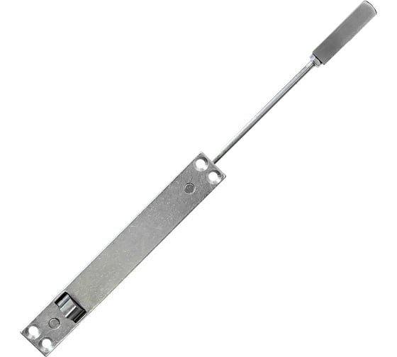 Шпингалет автоматический Doorlock DL FAB/M/200/SSS нержавеющая сталь, длина хода 16 мм, планка 26х171 мм, шток 200 мм 74245
