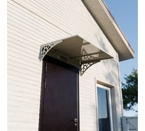 Козырек АрсеналЪ стальной лист LOFT белый (дом, дача, дверь, крыльцо) серия ARSENAL AVANT мод. . AR18K111I39-06