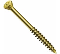 Саморез отделочный INFIX потайной 3.5x35 желтый цинк TX 10 50 шт 4717819